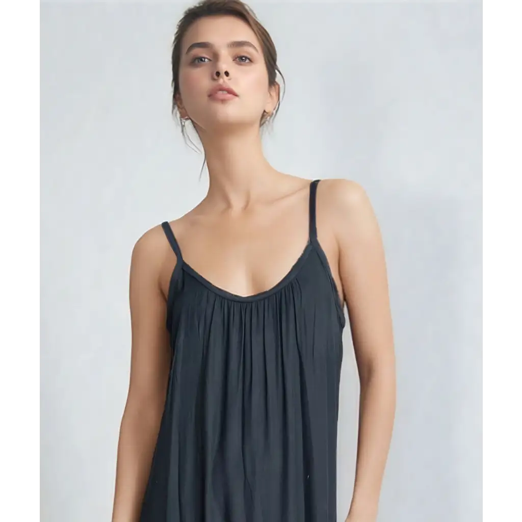 Abito lungo viscosa - abito