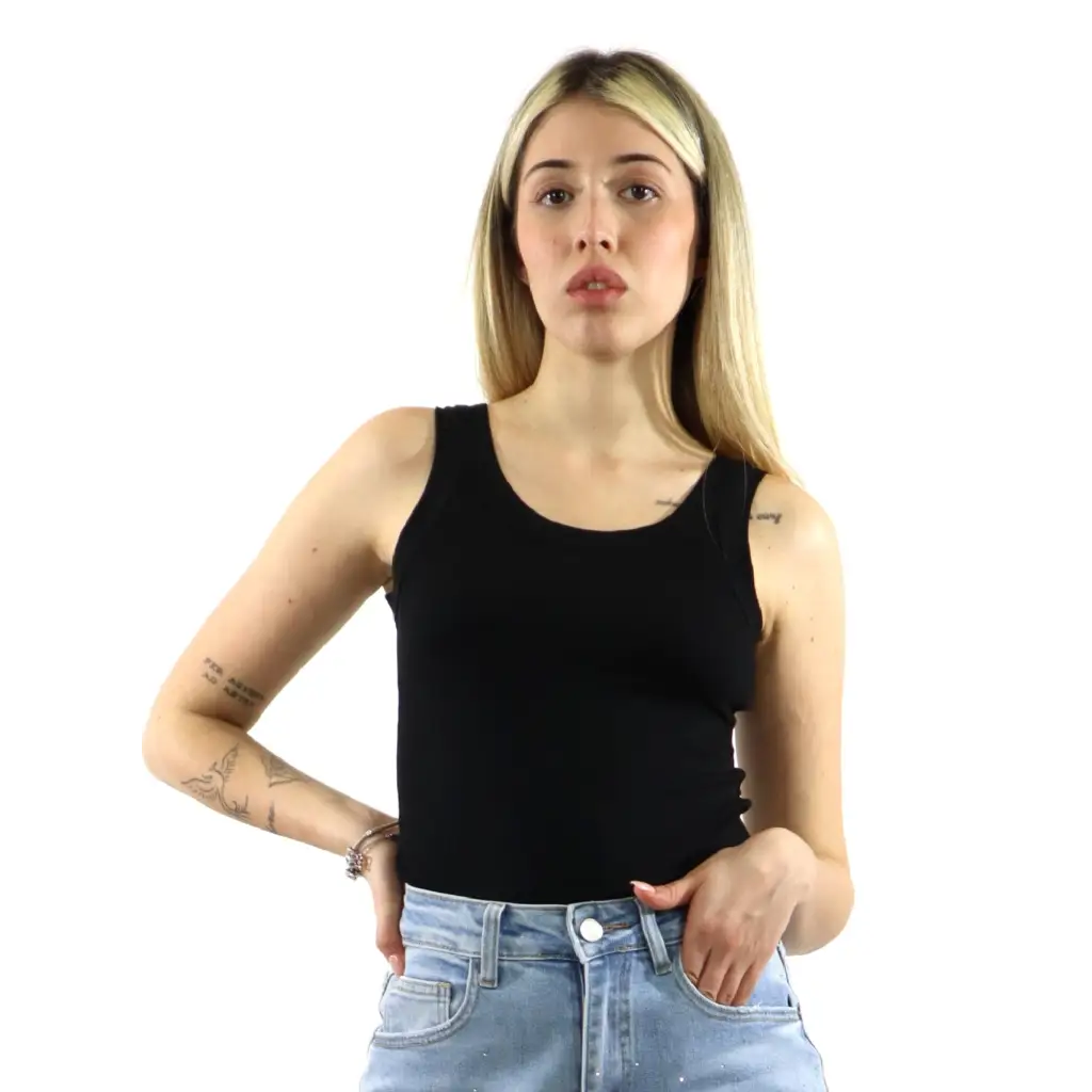 Canotta a costina - TOP