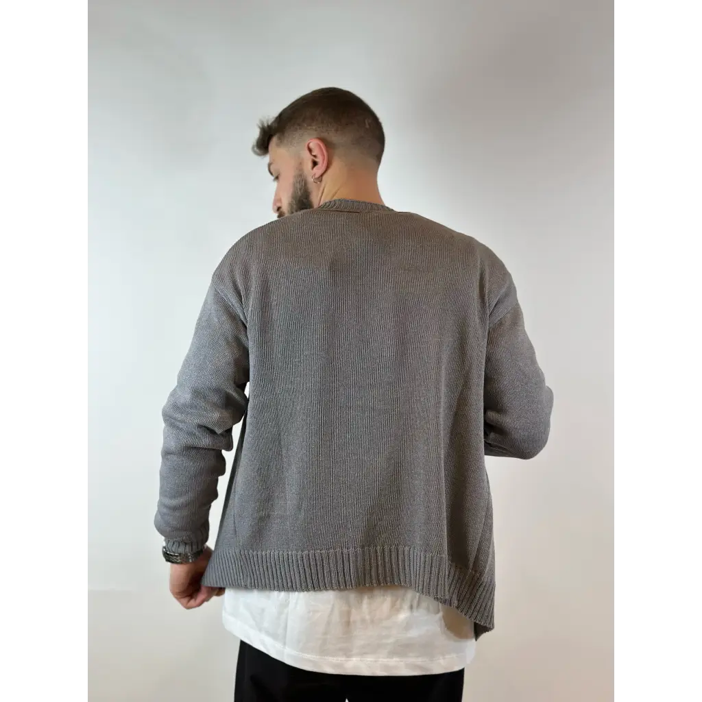 Cardigan tricot con bottoni - MAGLIA