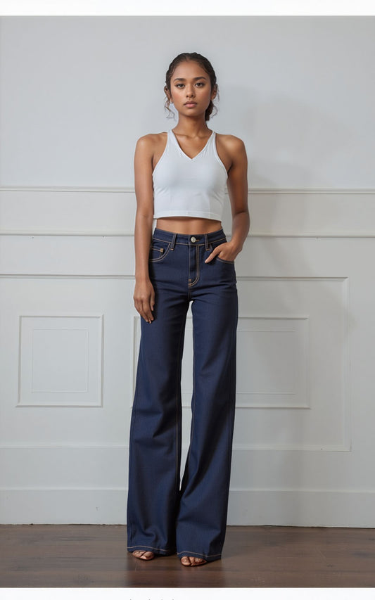 Jeans Wideleg Bluedenim