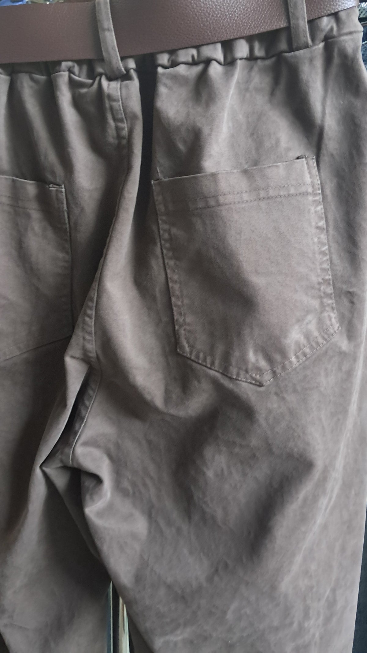 Pantalone buggy cotone