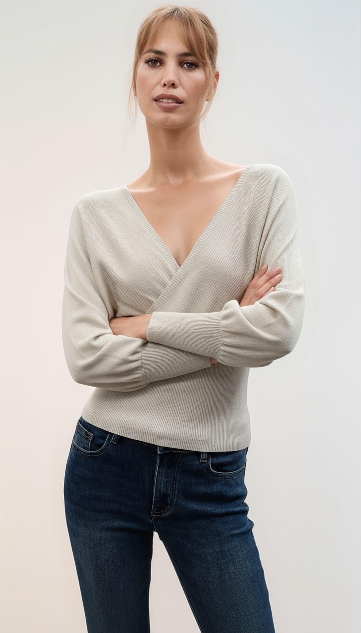 Maglia doppio scollo