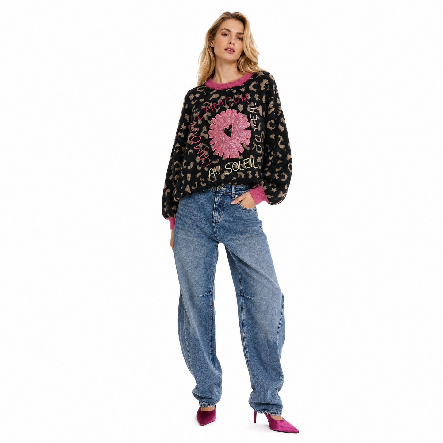 Maglia patchwork