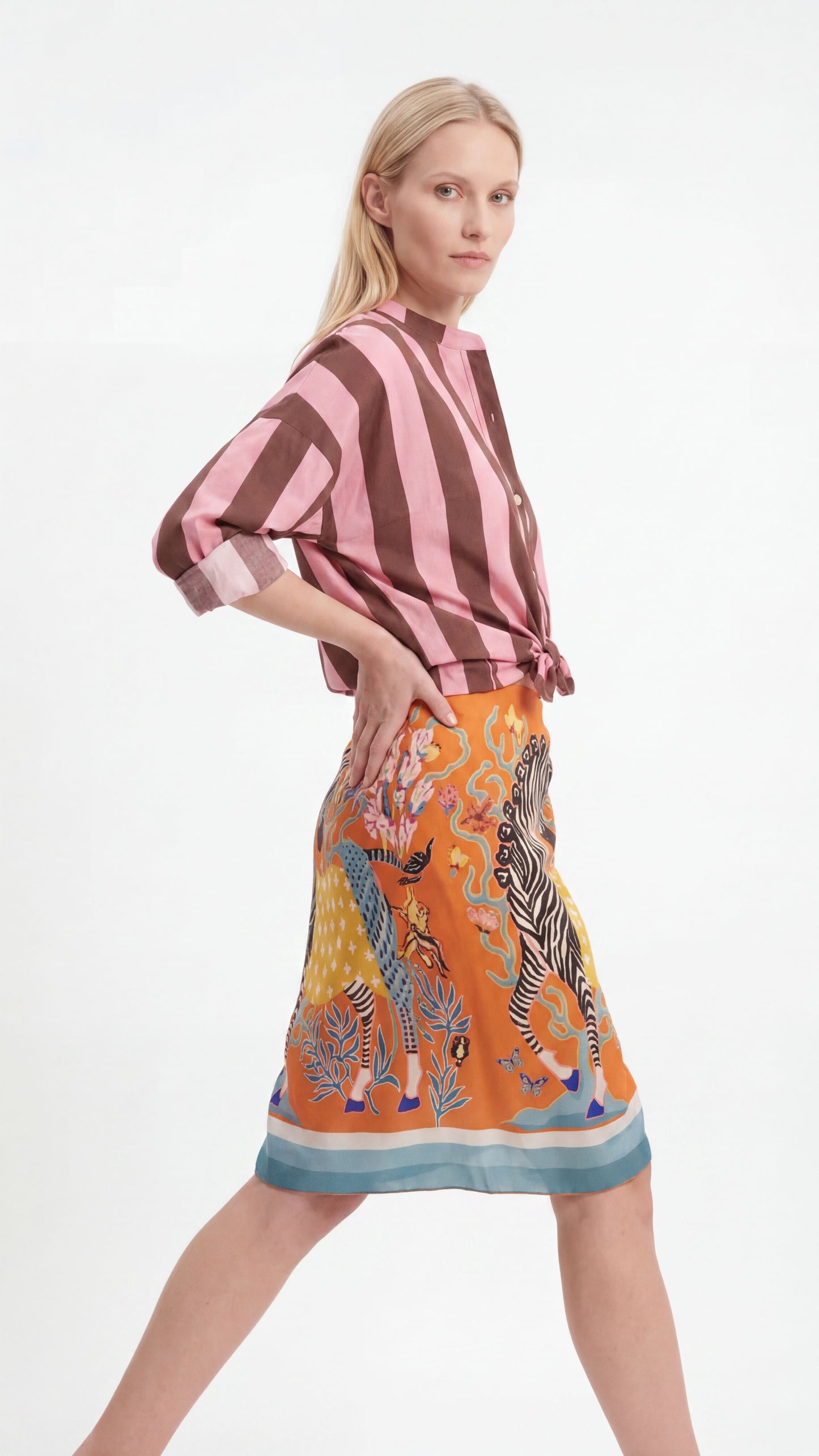 Gonna stampa zebra