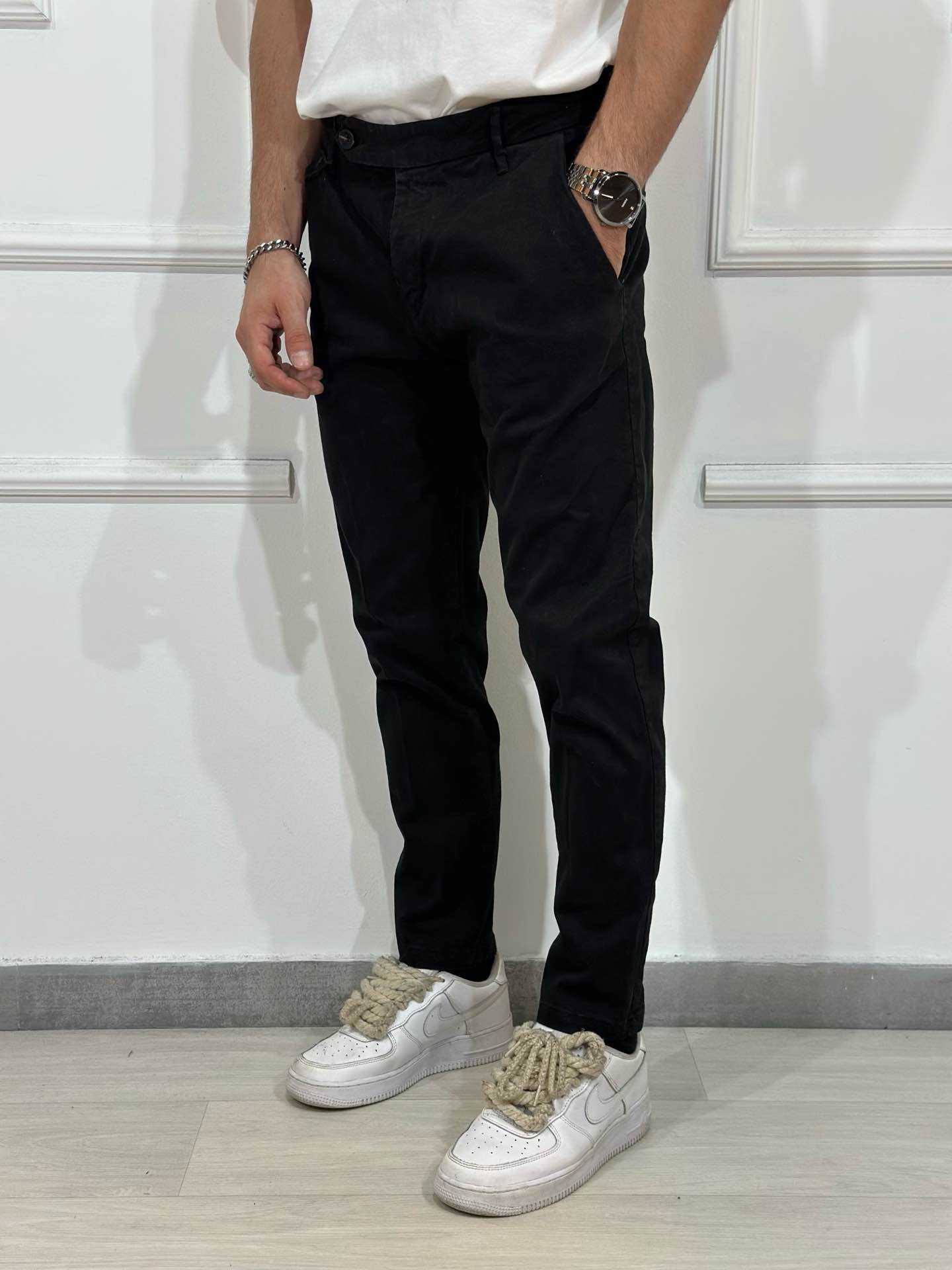 Pantalone Chinos gabardina