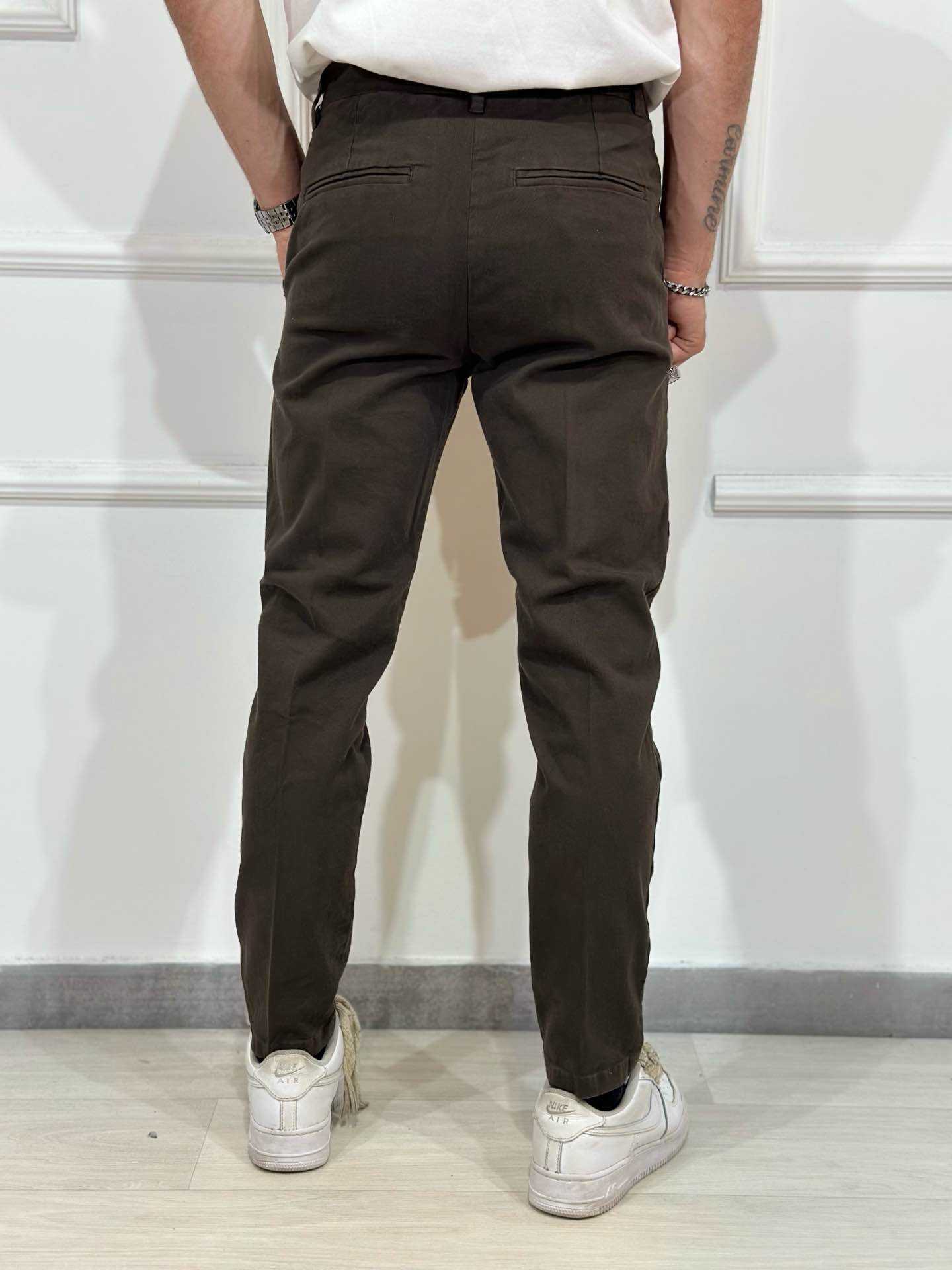 Pantalone Chinos gabardina