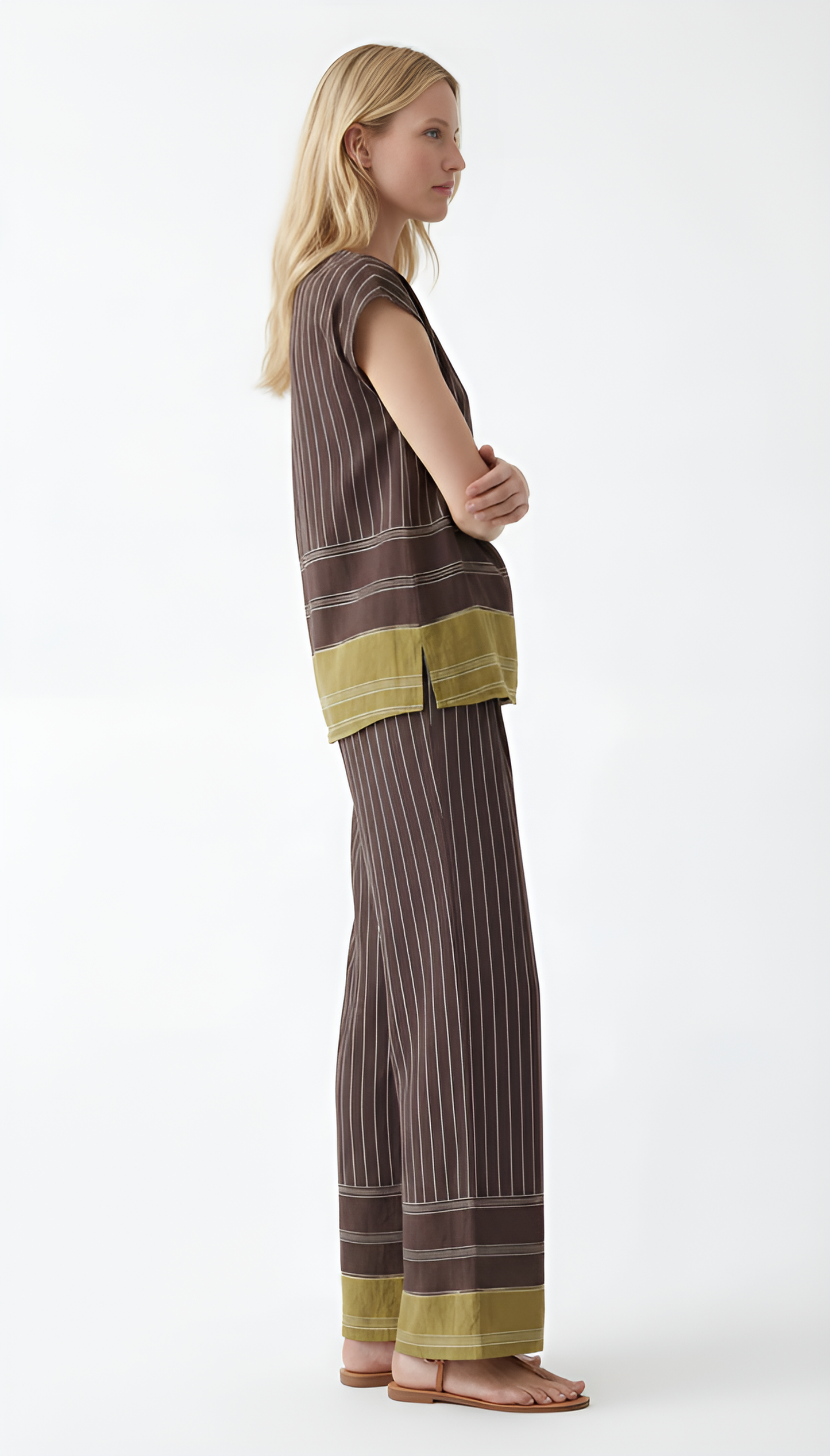 Pantalone righe