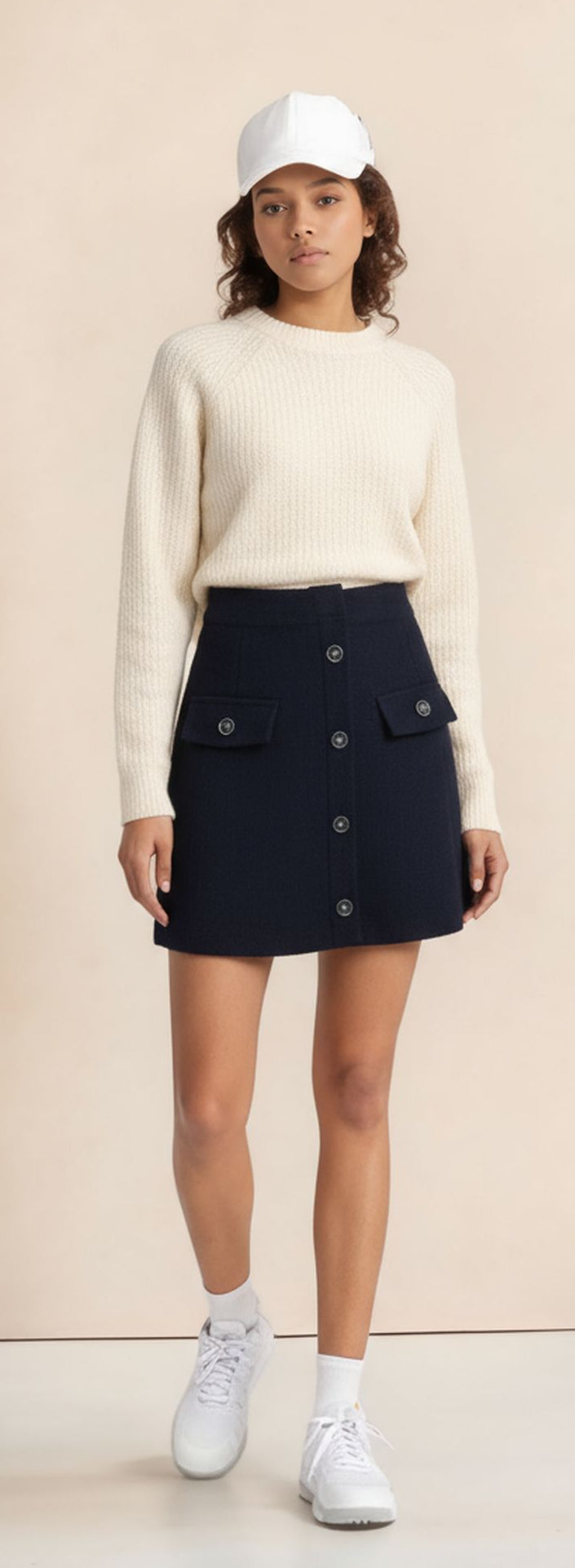 Gonna Tricot in maglia