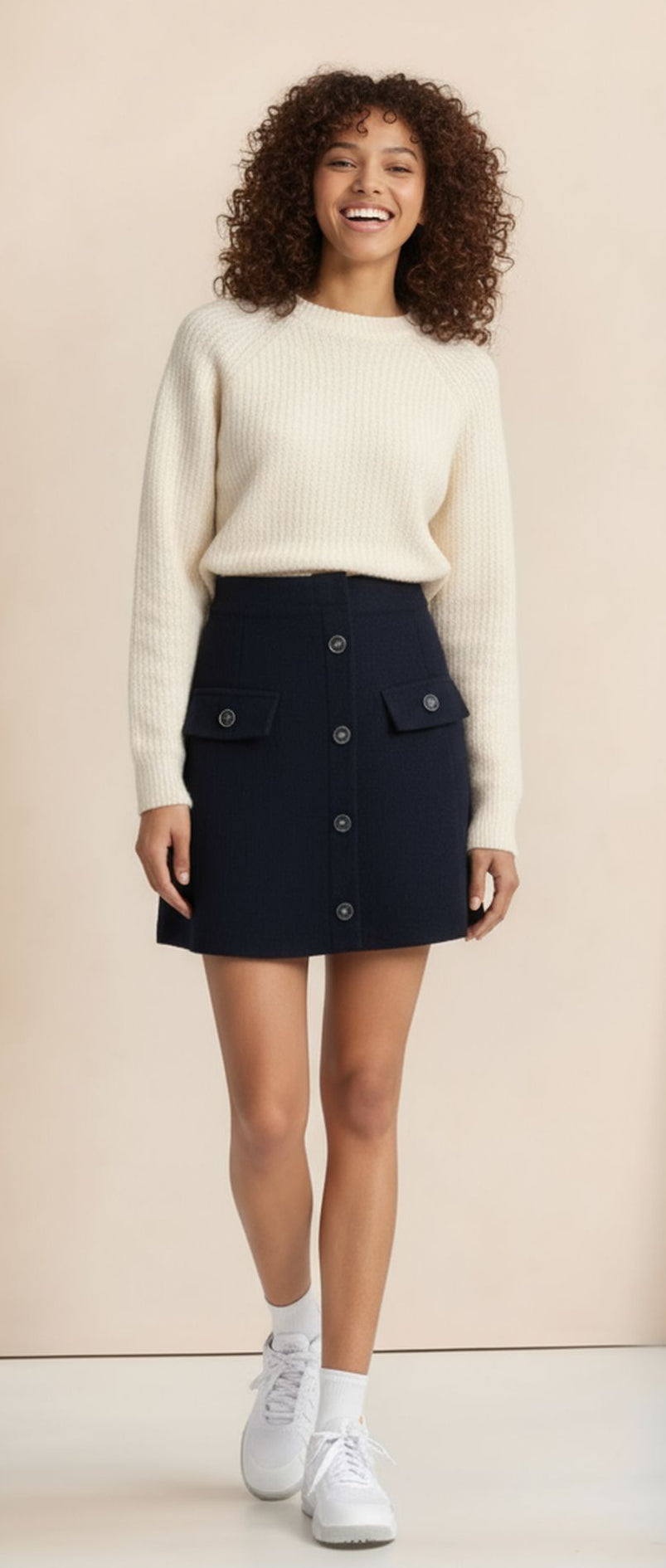 Gonna Tricot in maglia