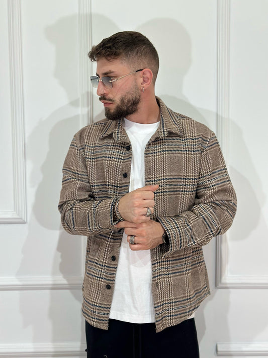 Giacca camicia a quadri