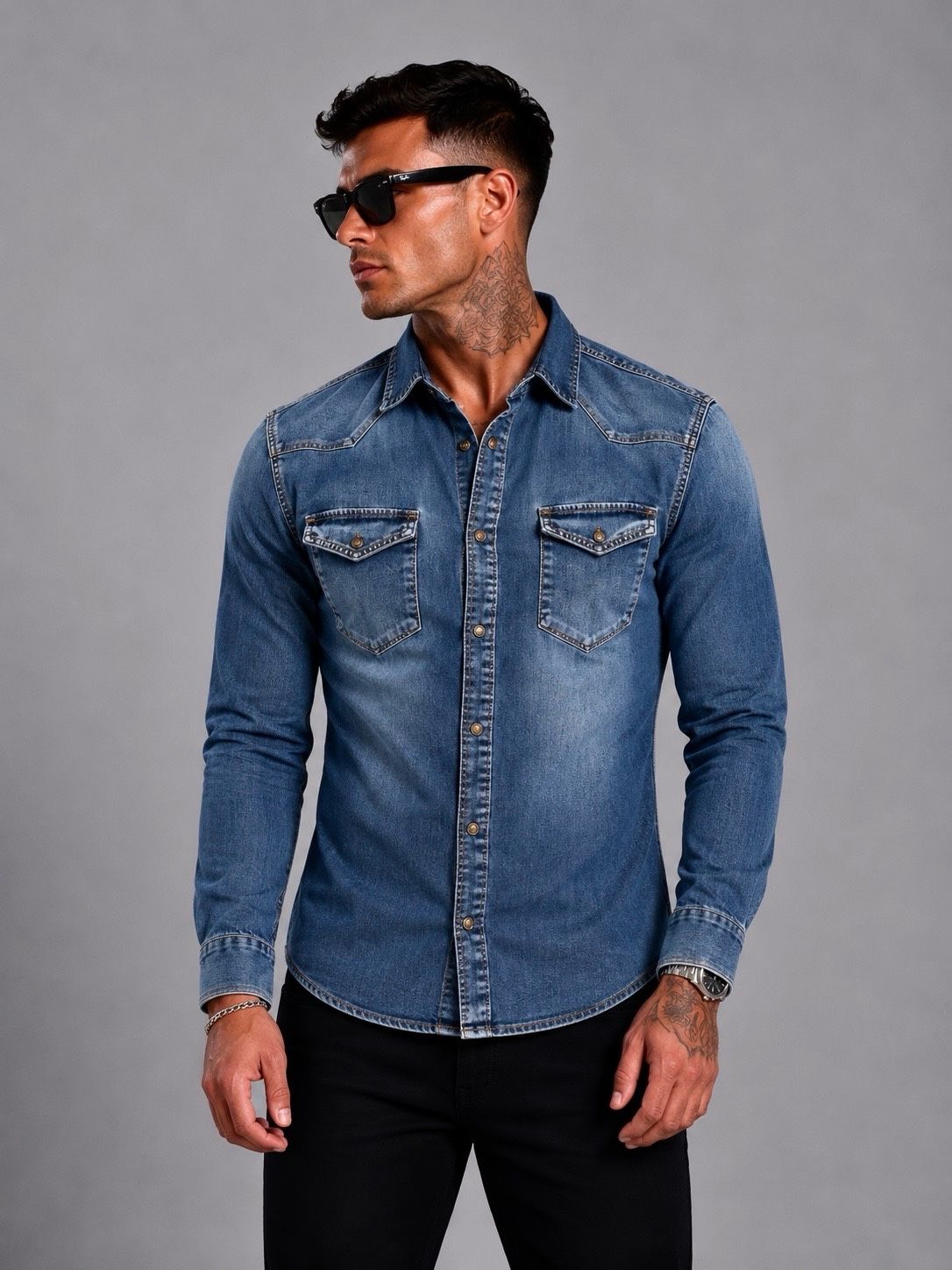 Camicia jeans
