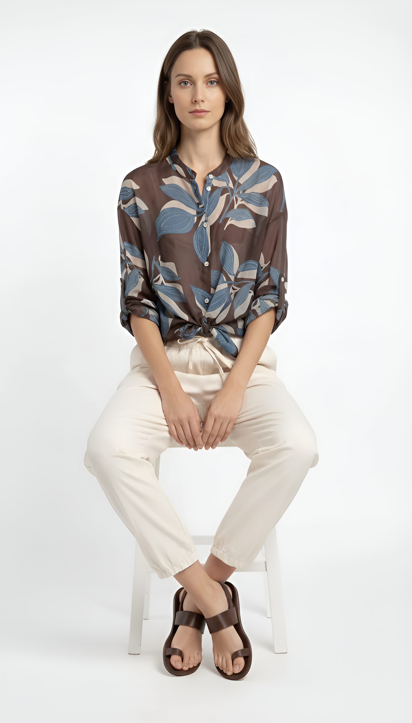 Camicia fiori