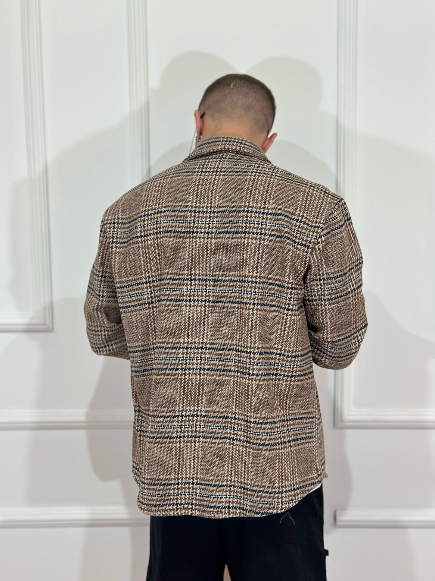 Giacca camicia a quadri