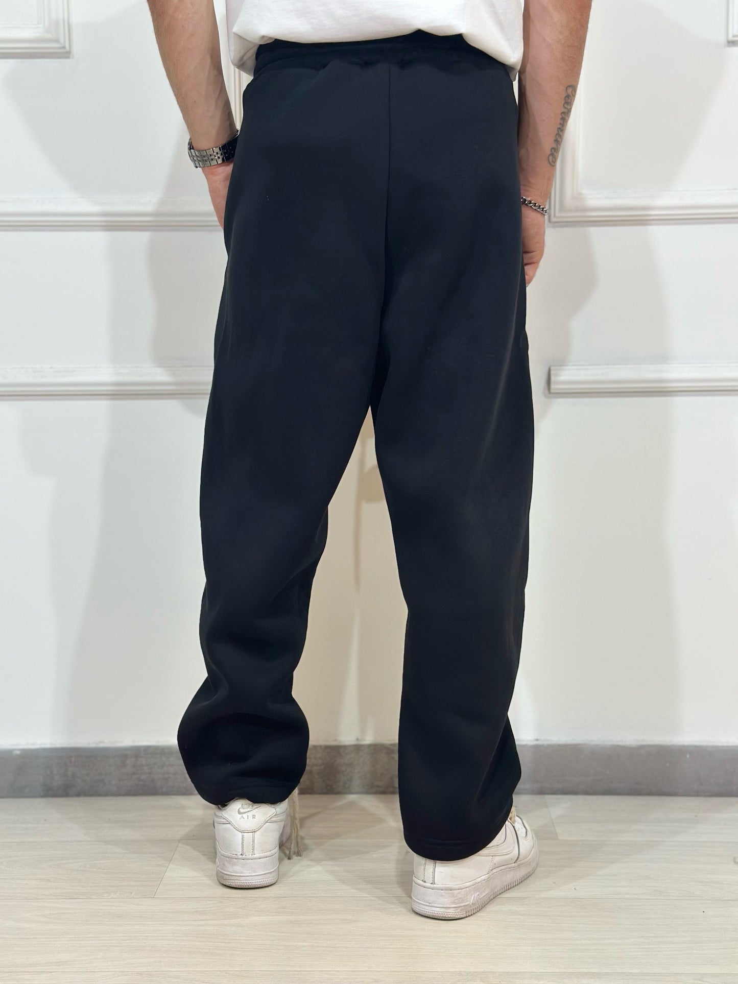 Pantalone felpa Wideleg