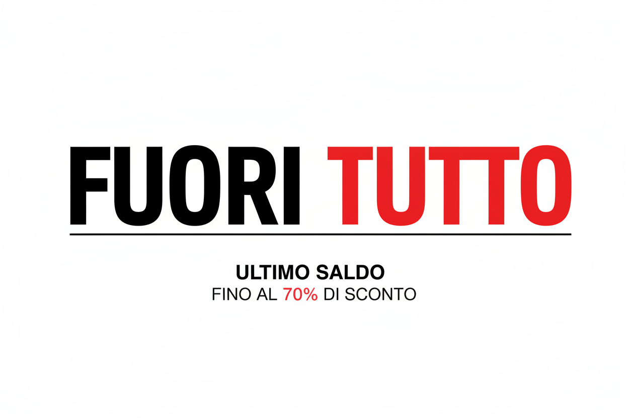FUORI TUTTO