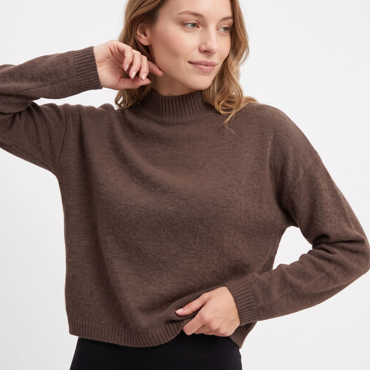 Maglia collo vulcano