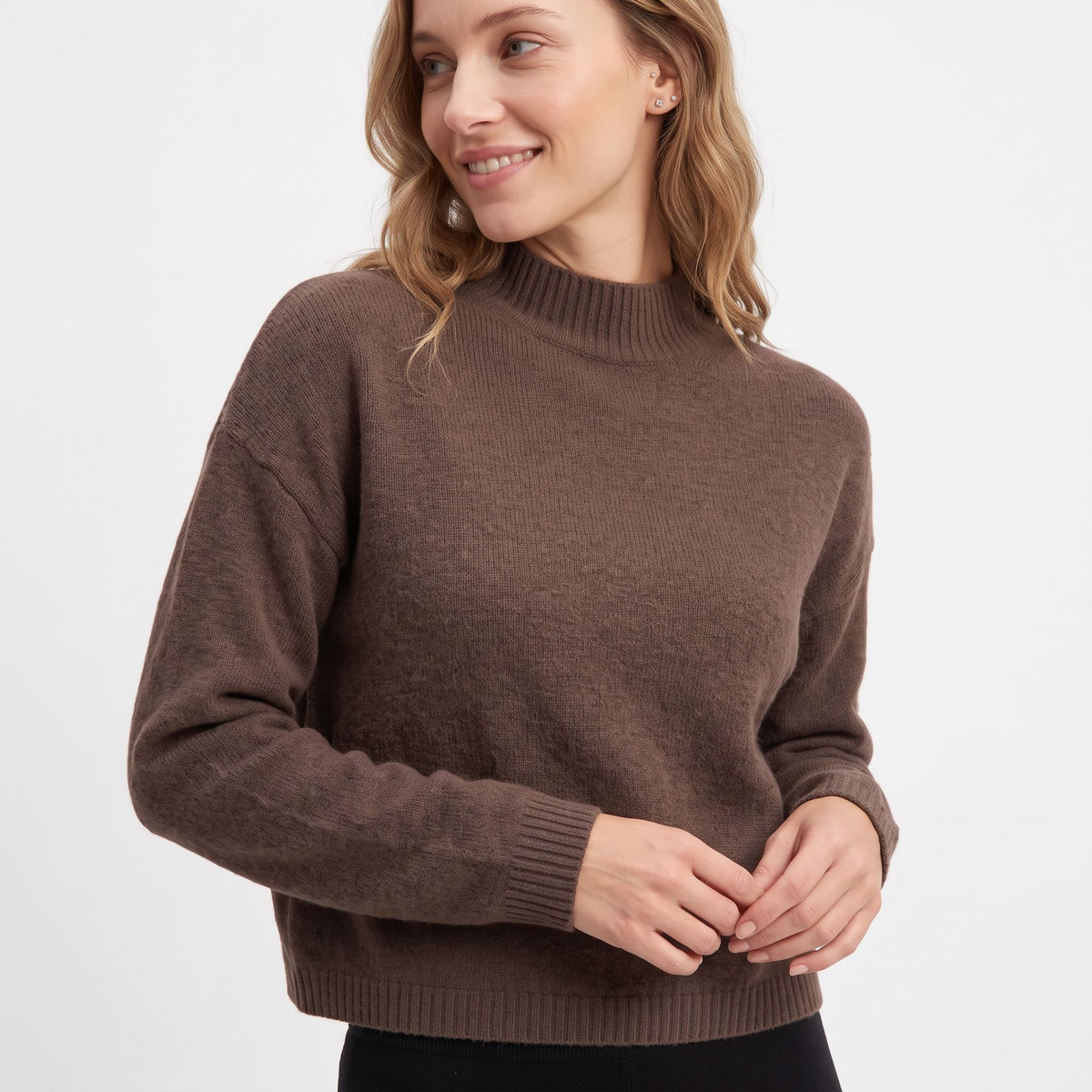 Maglia collo vulcano