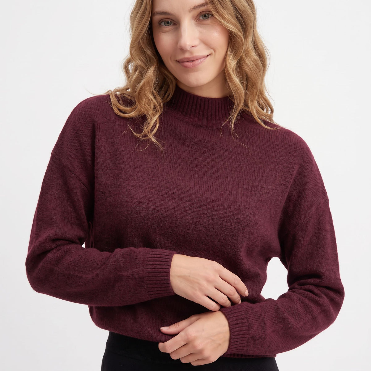 Maglia collo vulcano