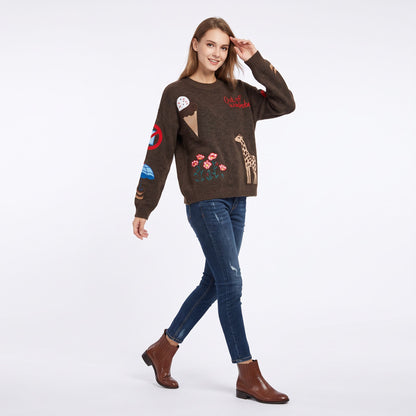 Maglia patchwork