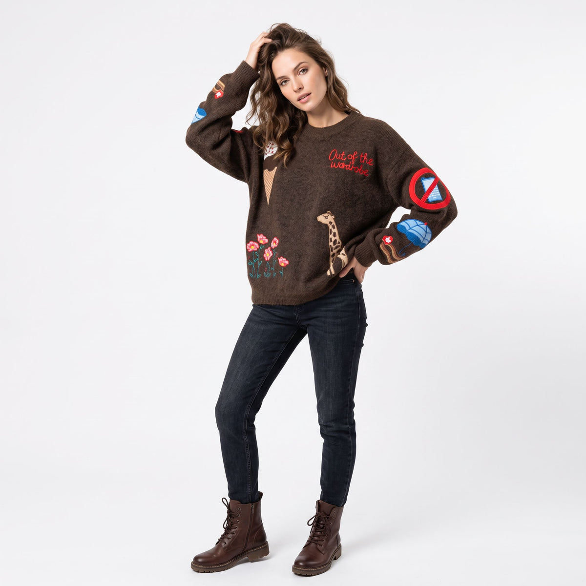 Maglia patchwork