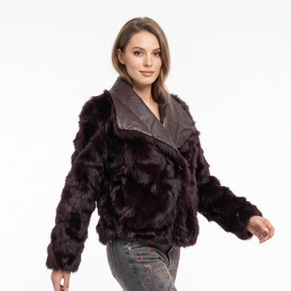 Ecopelliccia Reversibile doubleface
