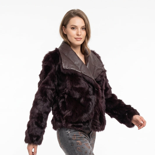 Ecopelliccia Reversibile doubleface