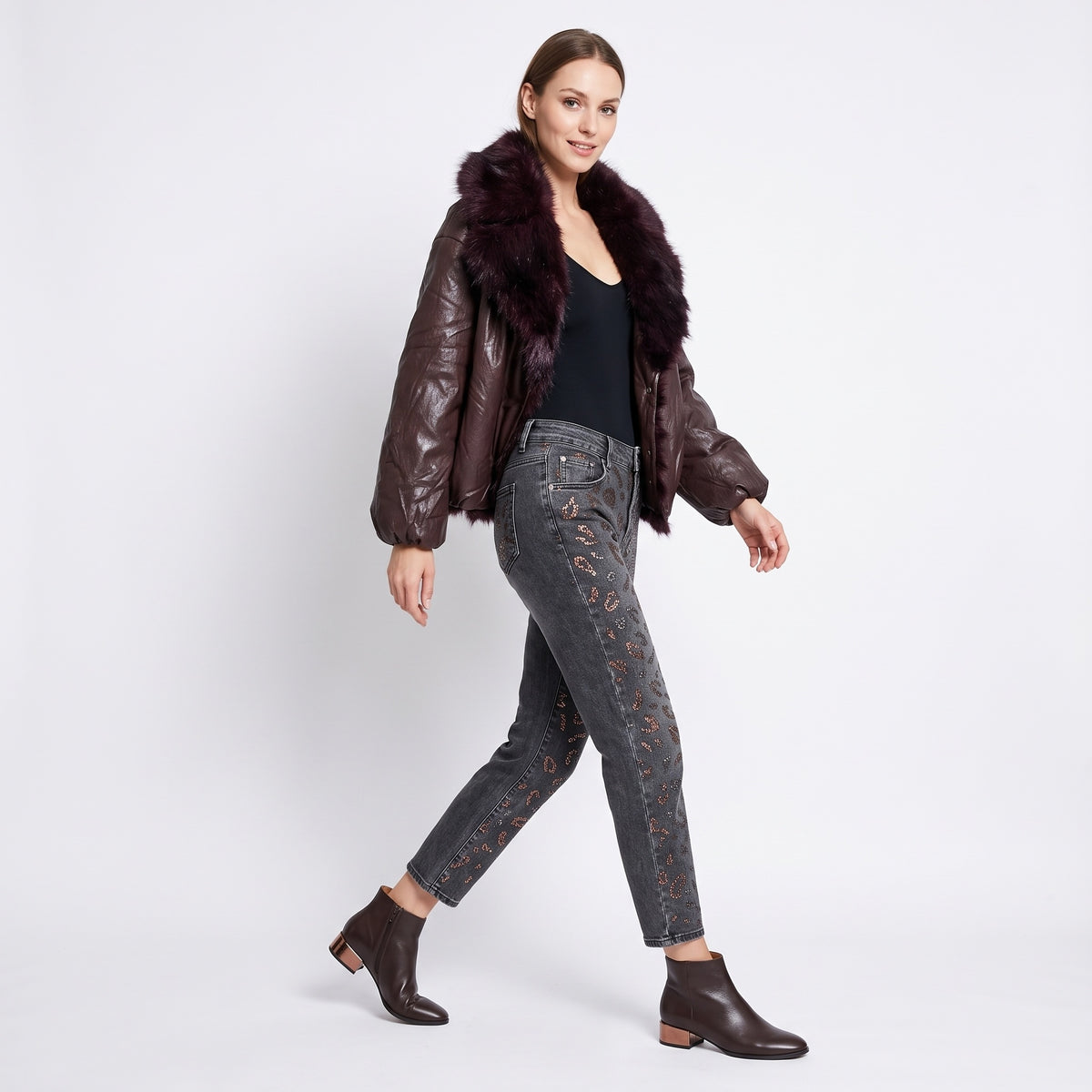 Ecopelliccia Reversibile doubleface