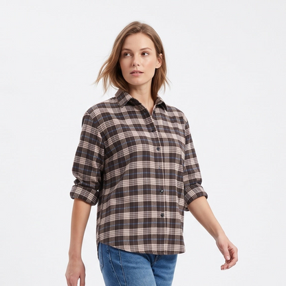 Camicia check flanella