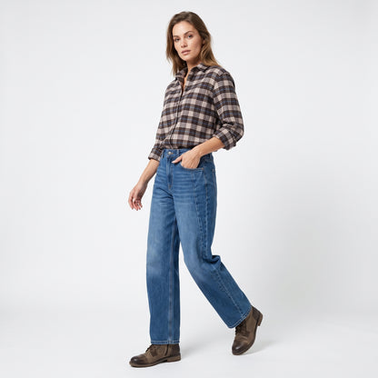 Camicia check flanella