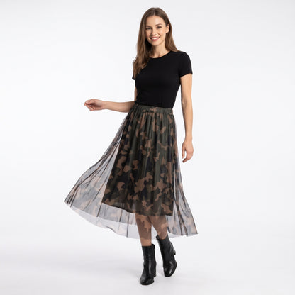 Gonna lunga tulle