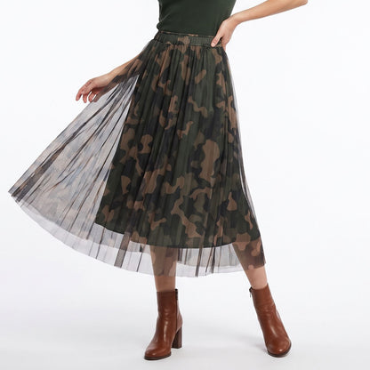 Gonna lunga tulle