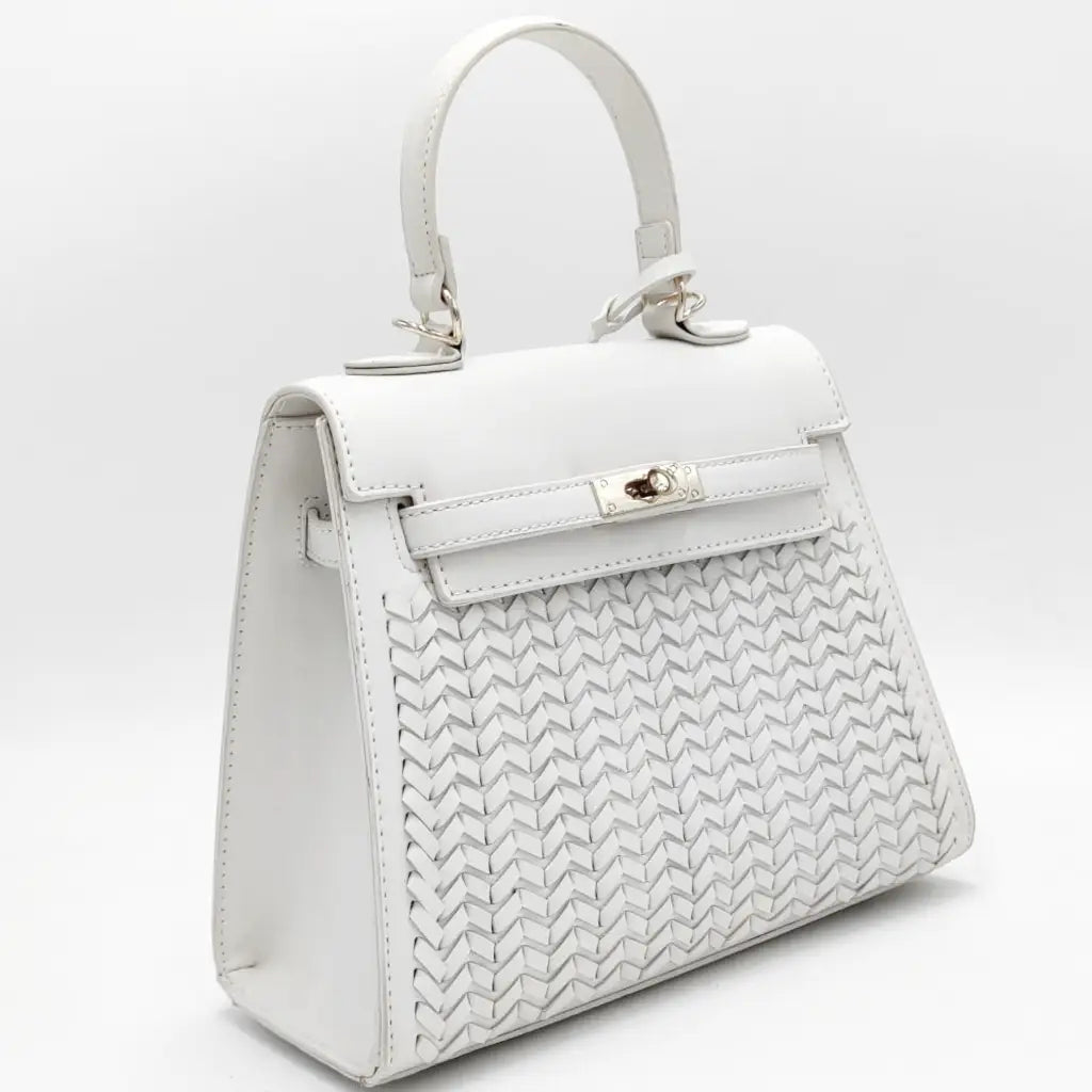 Borsa intreccio - PANNA - borsa