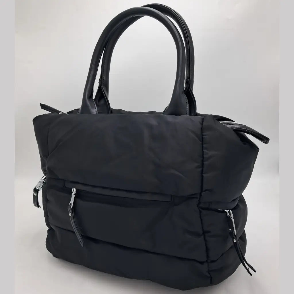 Borsa nylon - NERO - borsa