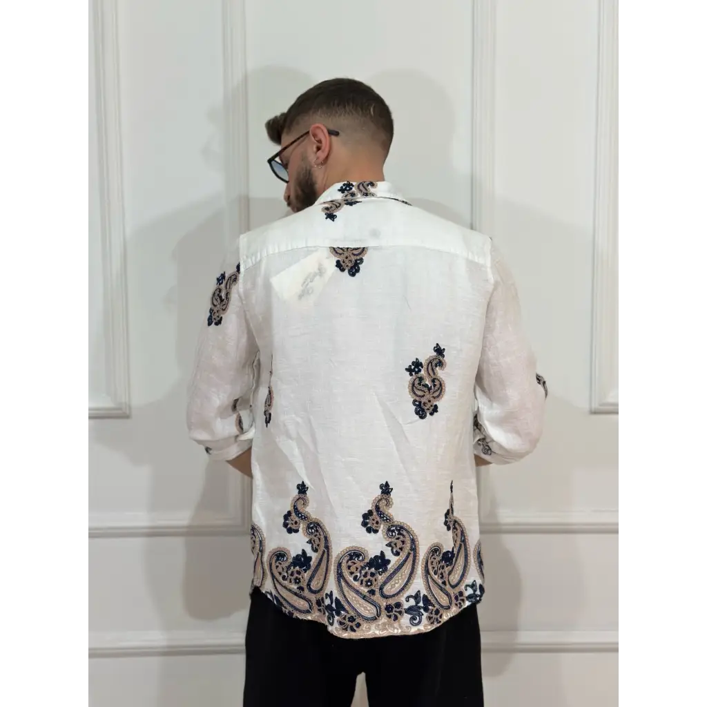 Camicia con ricamo - CAMICIA