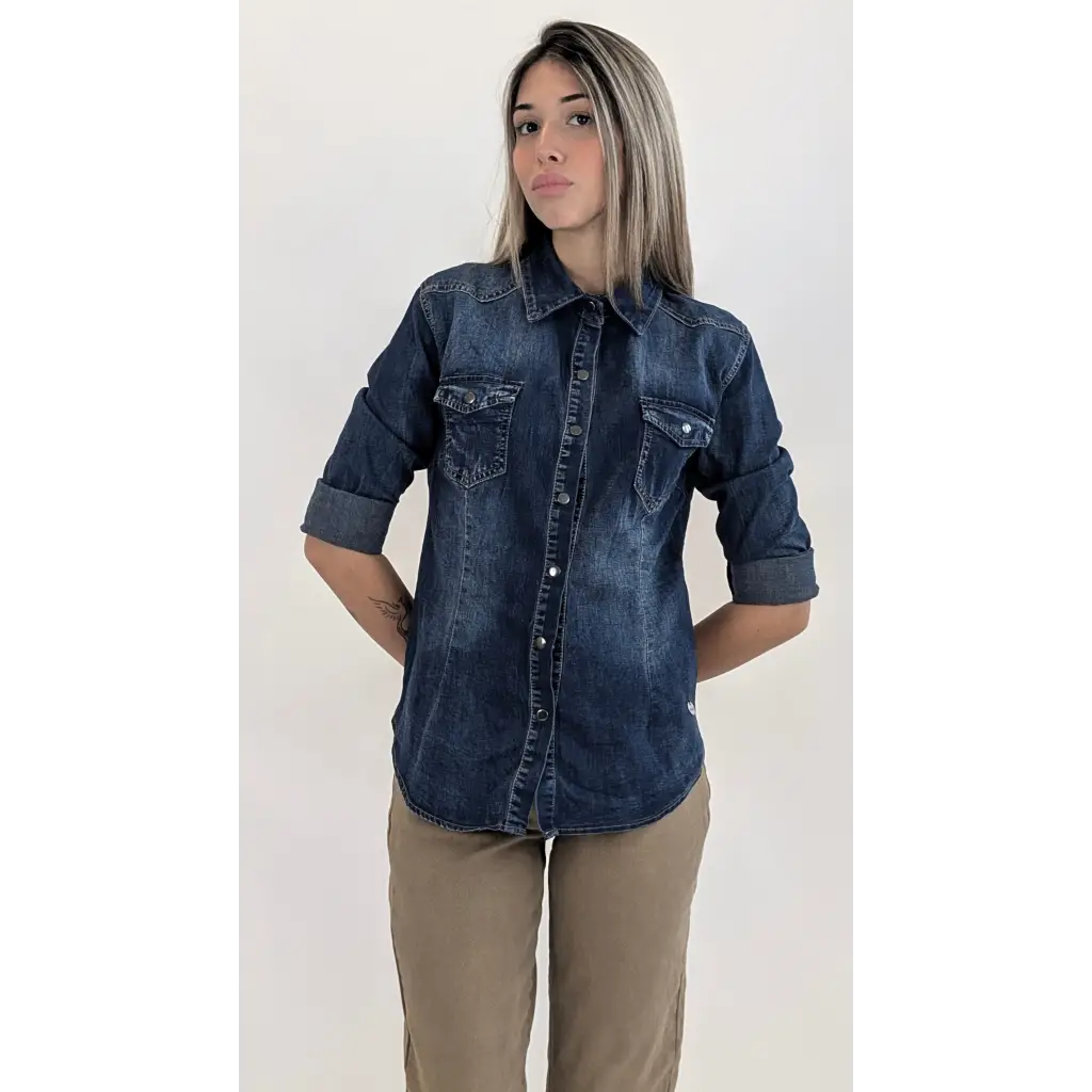 Camicia Jeans Slimfit - CAMICIA