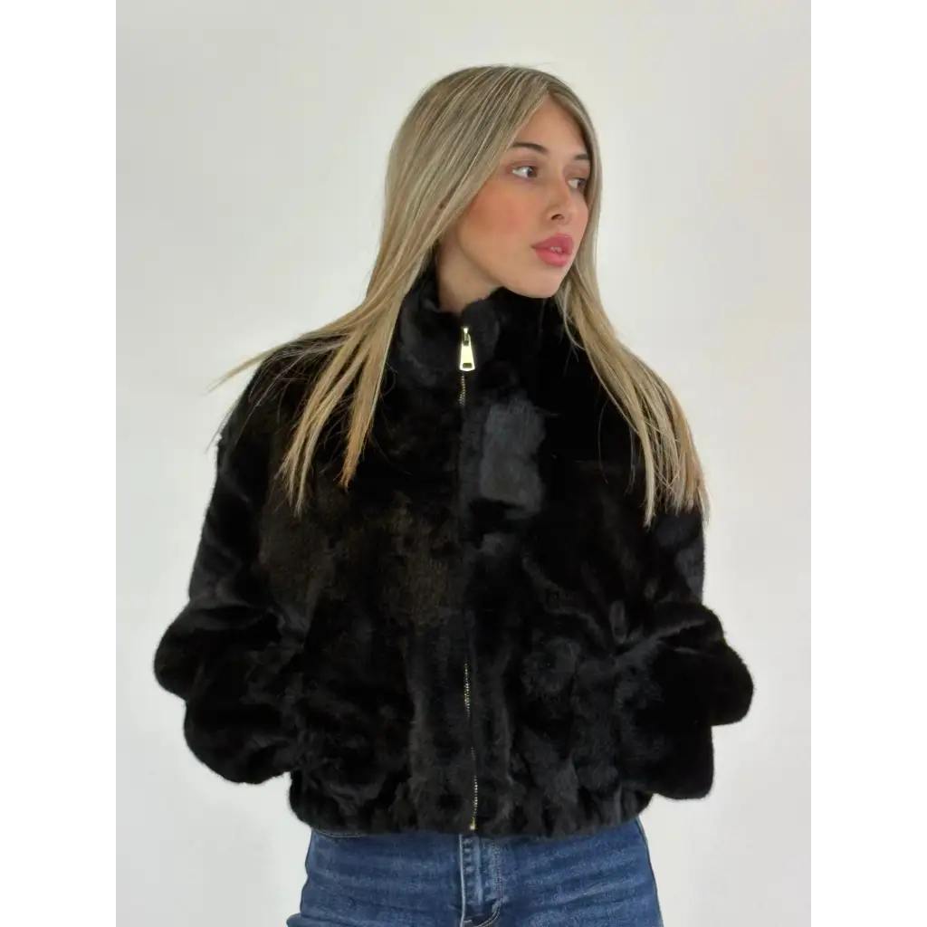 Ecopelliccia con zip - GIUBBOTTO/CAPPOTTO