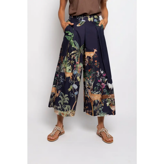 Gonna pantalone - UNICA / BLU - GONNA