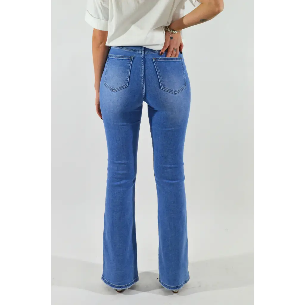 Jeans a zampa - PANTALONI E JEANS