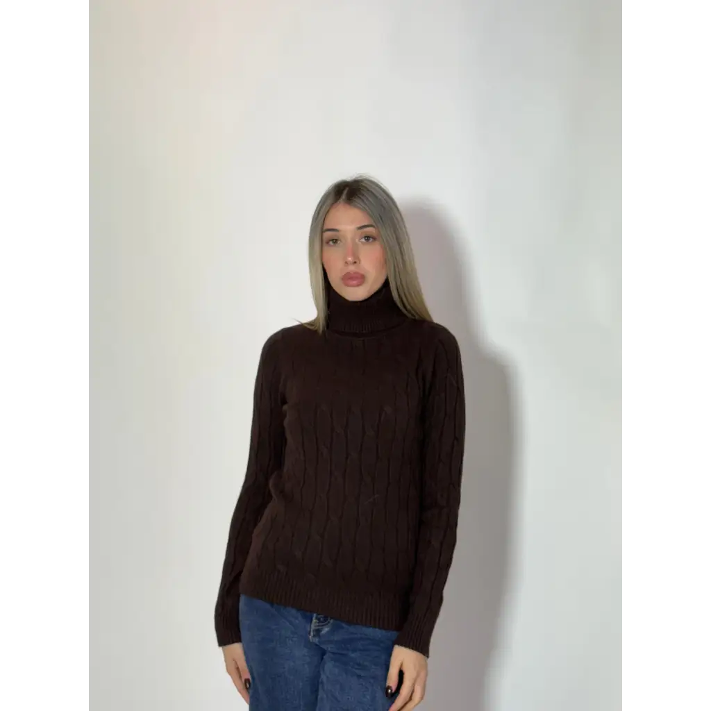 Maglia tricot dolcevita - MAGLIA