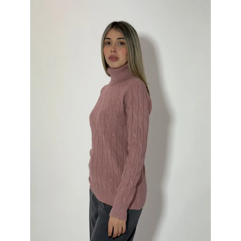 Maglia tricot dolcevita - MAGLIA