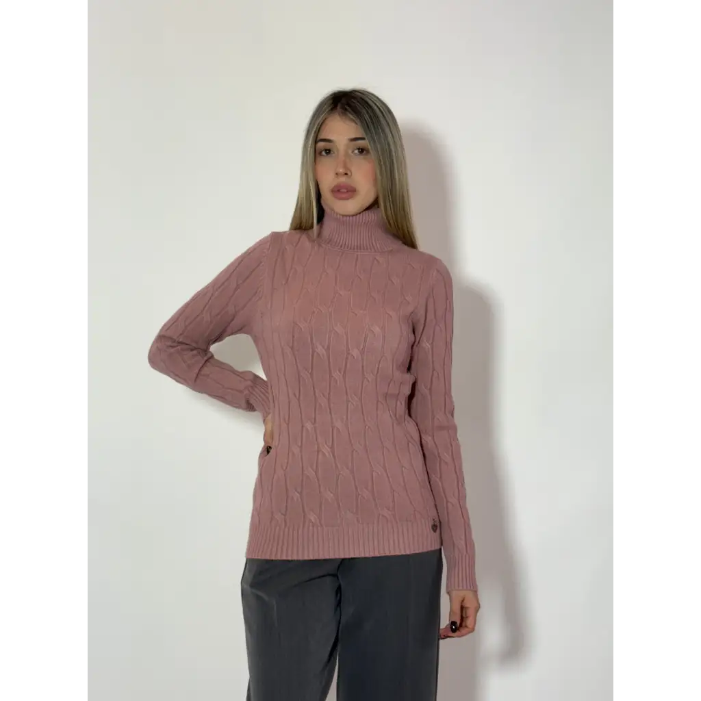 Maglia tricot dolcevita - MAGLIA