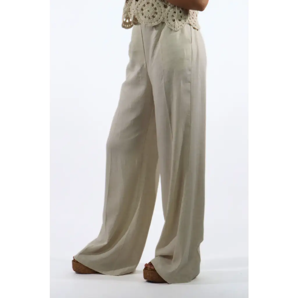 Pantalone Lino/Viscosa - PANTALONI E JEANS