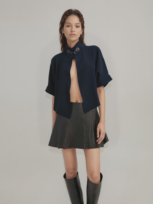 Cardigan manica kimono