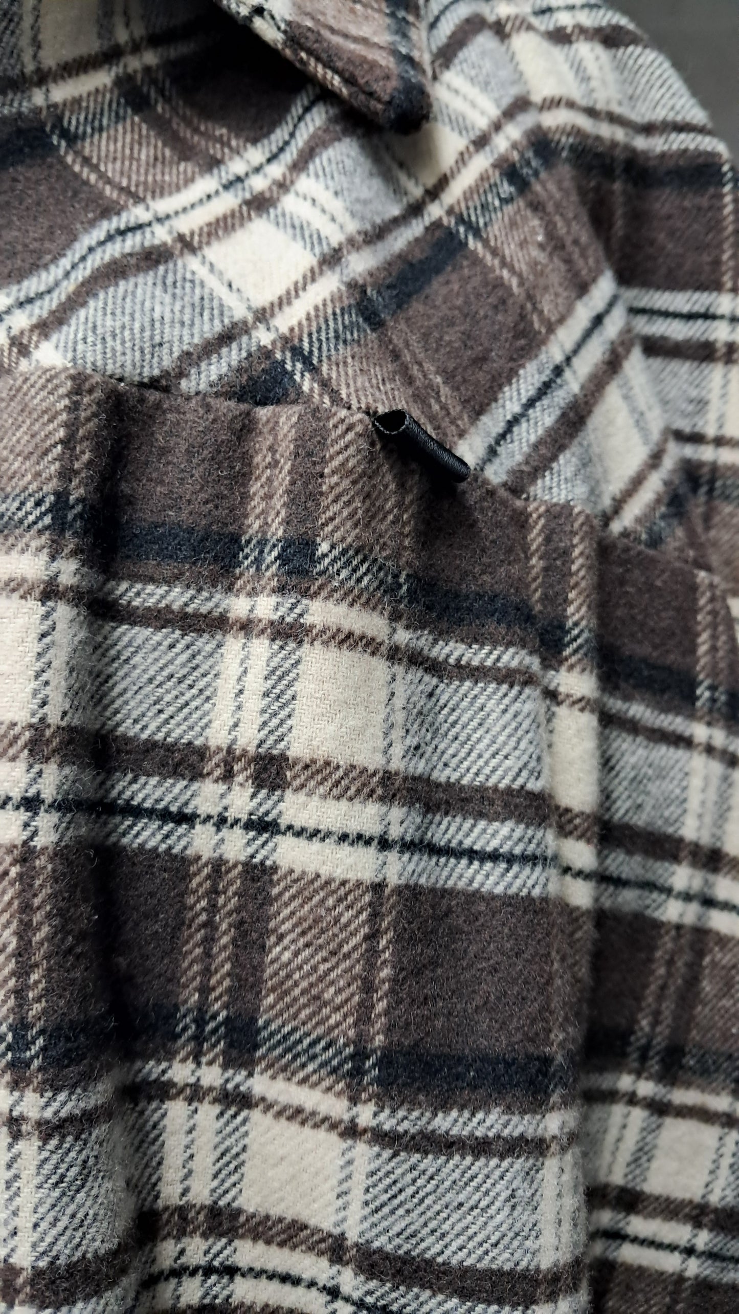 Giubbino imbottito quadri