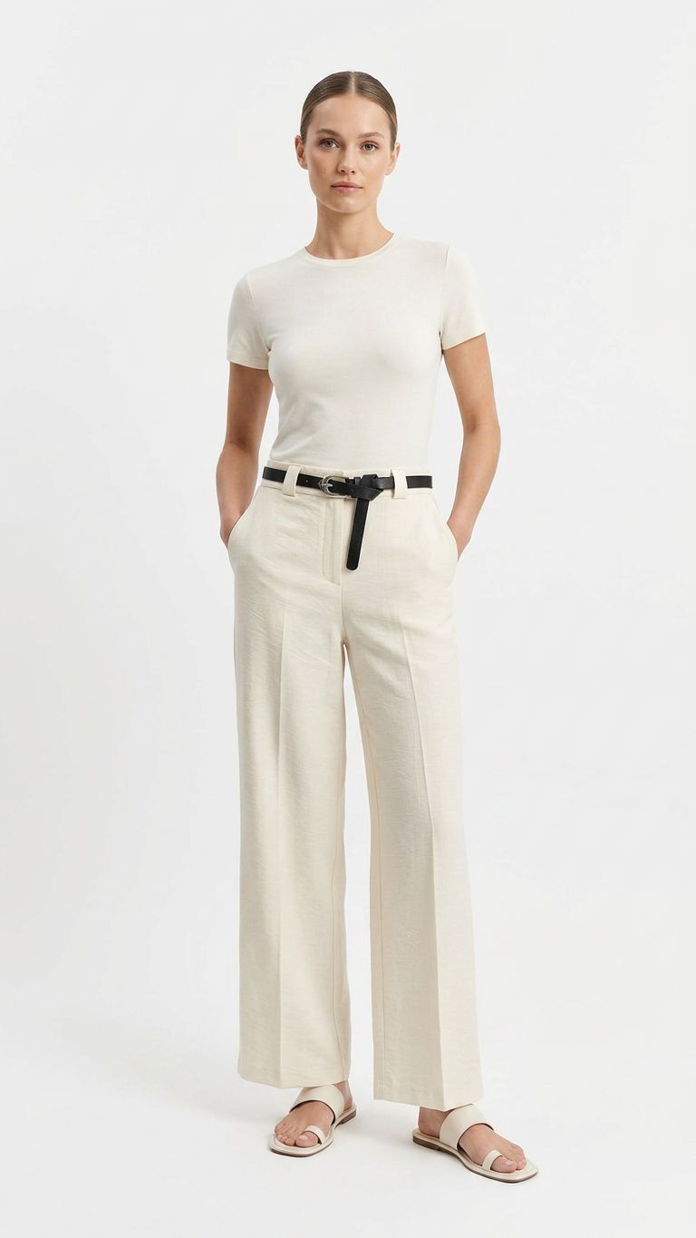 Pantalone wideleg