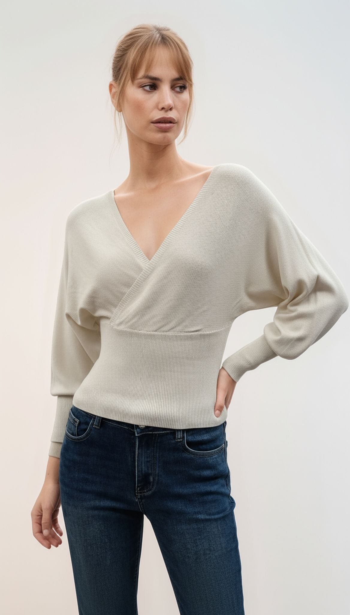 Maglia doppio scollo