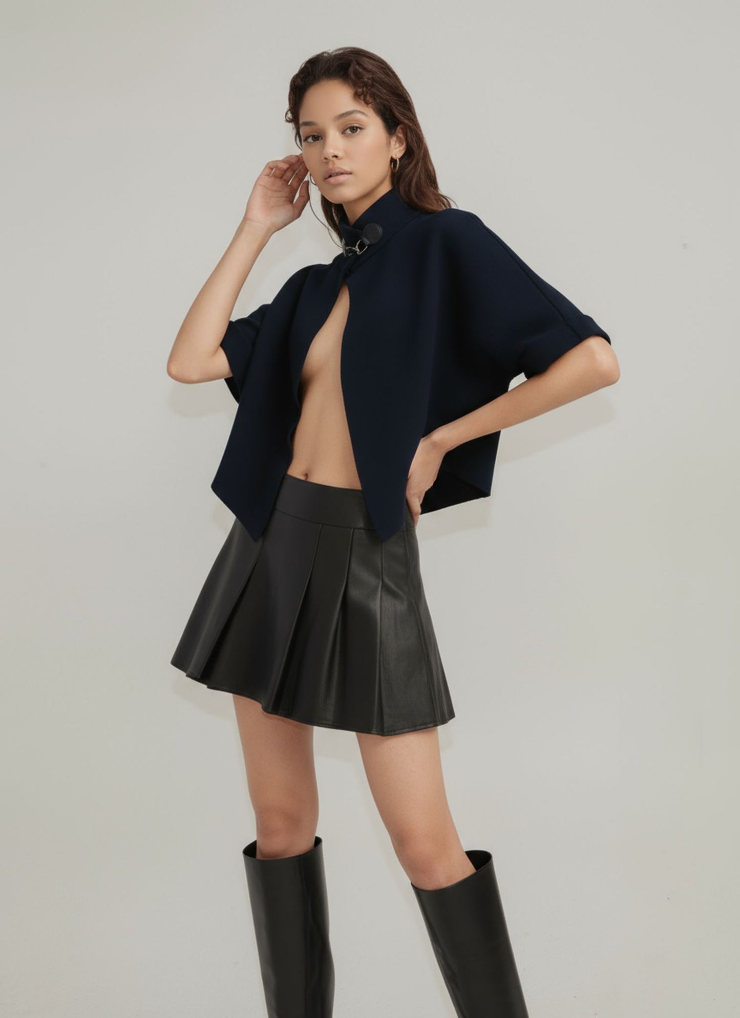 Cardigan manica kimono