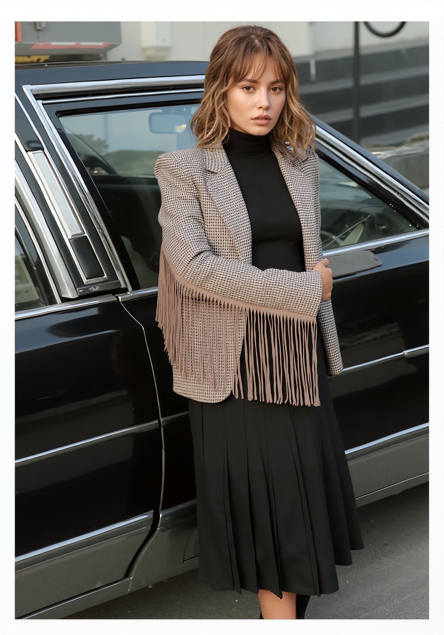 Giacca pied de poule