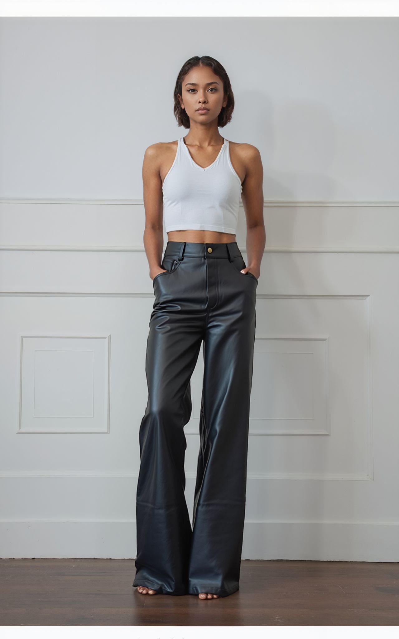Pantalone Ecopelle