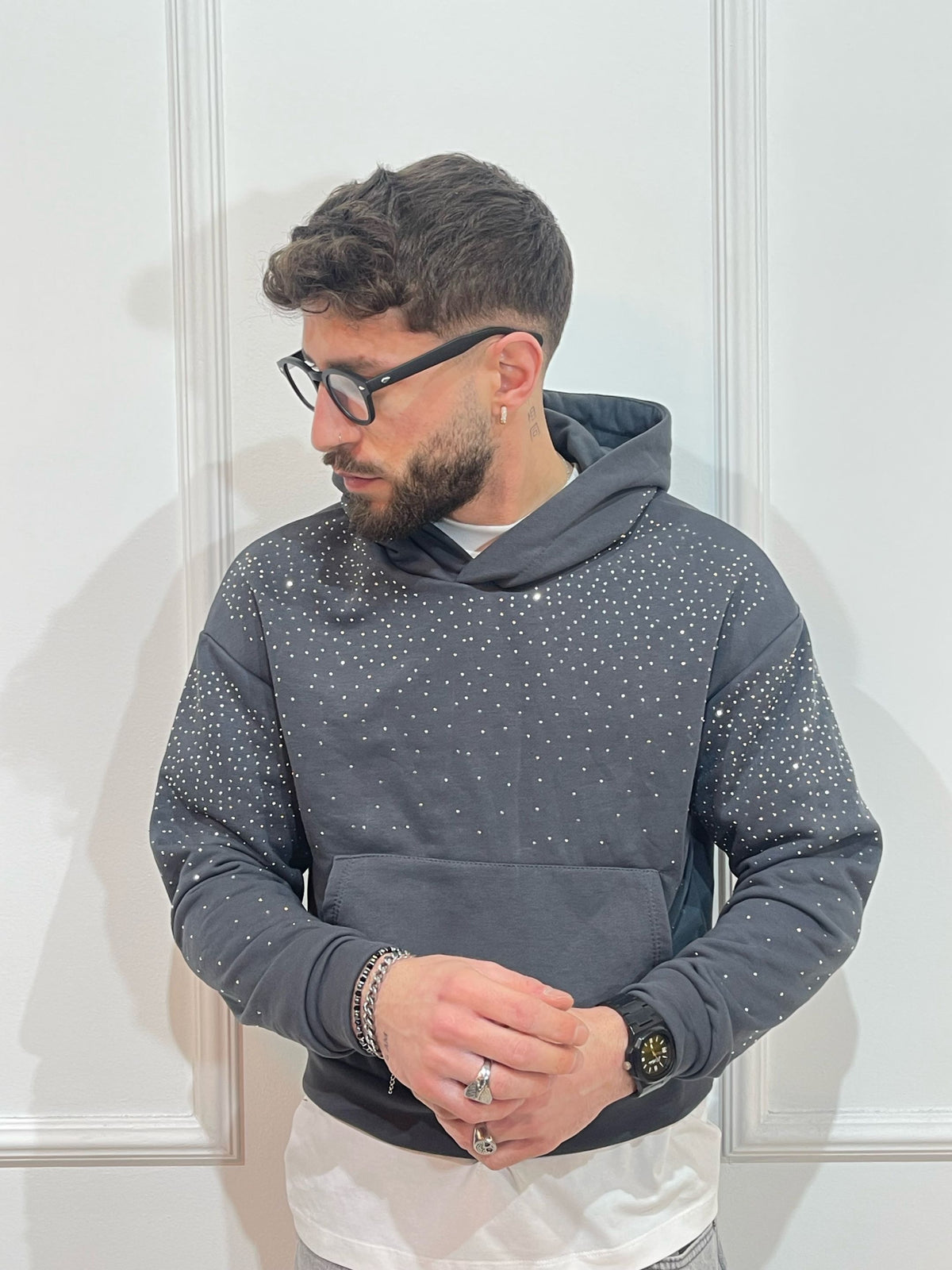 Felpa cappuccio